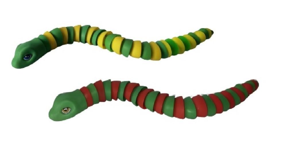 Jucarie antistres FIDGET TOYS Sarpe curcubeu