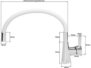 Robinet bucatarie Fala 75706