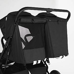 Carucior pentru gemeni BabyGo GoTwice negru