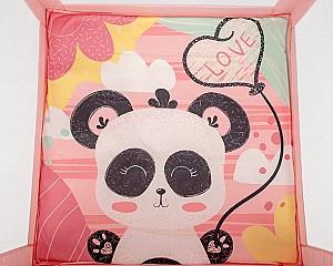 Manej Kikka Boo Enjoy Pink Panda