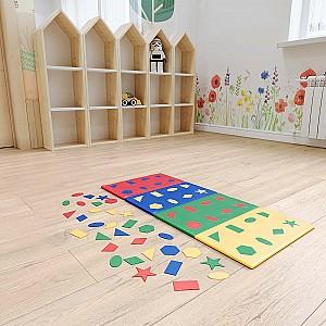 Covoras de joaca copii Romana Găsiți Figura (ДМФ-МК-01.95.11)