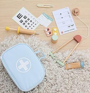 Set de jucarii Tooky Toy Doctor Blue TKC567N