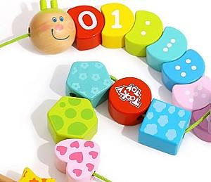 Material de numarare Tooky Toy Caterpillar TY875