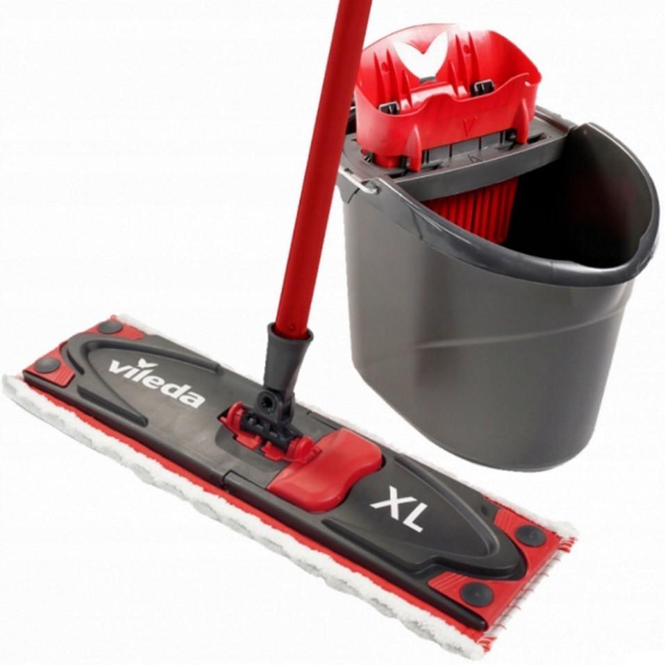 Set de curatare a podelei VILEDA UltraMax Box XL Black/Red