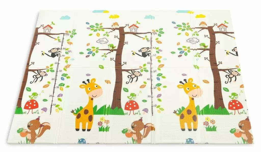 Covoras de joaca copii Toyz Animals Multicolor