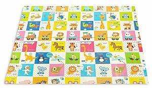 Covoras de joaca copii Toyz Animals Multicolor