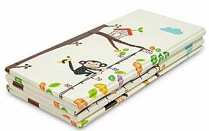 Covoras de joaca copii Toyz Animals Multicolor