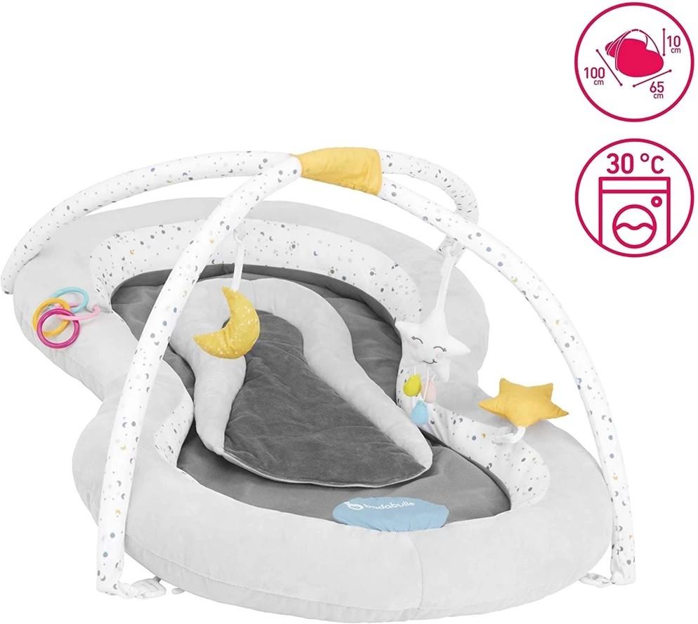 Covoras de joaca copii Badabulle Nest Moonlight 2in1