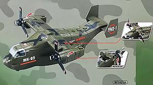 Avion jucarie Wenyi Osprey Aircraft 1:16 WY491A