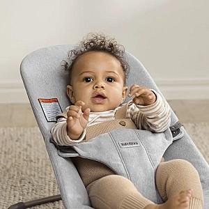 Leagan BabyBjorn Bliss Light Gray, tesatura Melange