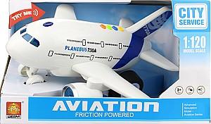 Avion jucarie Wenyi Planebus 730A 1:120 WY730A