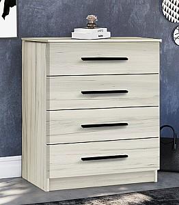 Comoda Modern Kenon 4B Stejar Craft Alb
