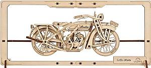 3D Puzzle Ugears Motocicleta in rama