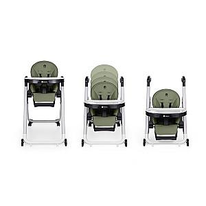 Scaun reglabil pe inaltime de masa Petite&Mars Tasty Mature Olive