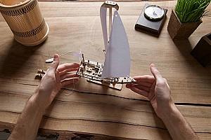 3D Puzzle Ugears Mini Corabie