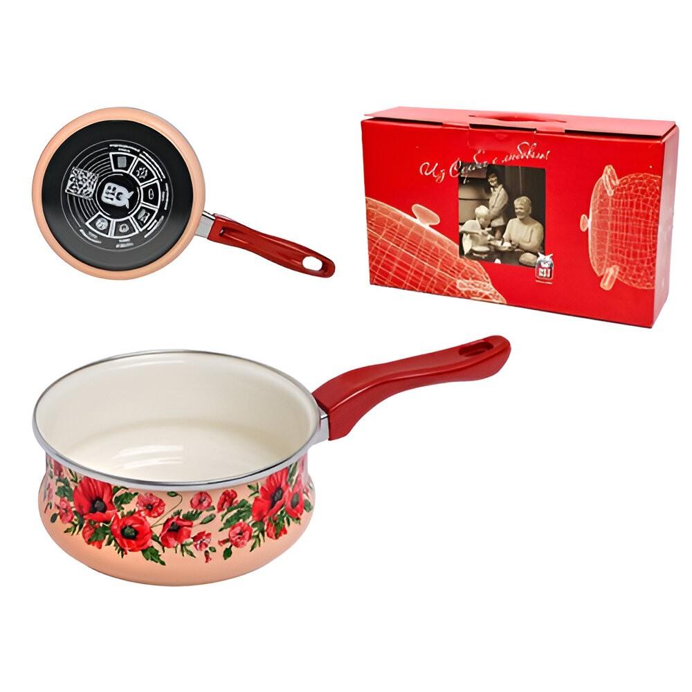 Codar Metalac "Mac" D16cm, 1.5l, cu maner bachelit