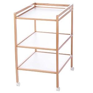 Masa de infasat Premaman cu rafturi Bej