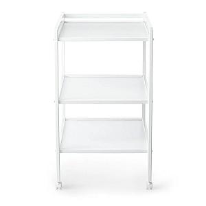 Masa de infasat Premaman cu rafturi Alb