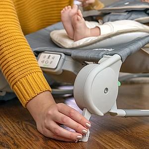 Leagan Bright Starts Ingenuity Happy Belly Rock-to-Bounce Parker