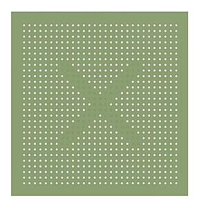 Masa de gradina Rainbow RITA (H) Verde