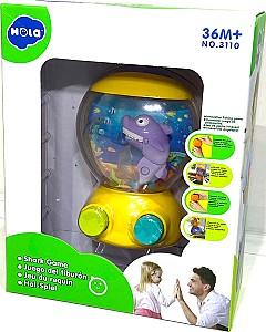 Jucarie interactiva Hola Toys Hungry Shark Yellow 3110
