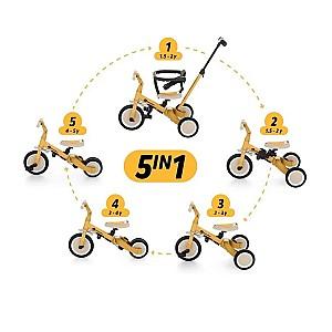 Tricicleta copii Petite&Mars Turbo Intense Ochre