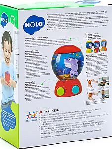 Jucarie interactiva Hola Toys Hungry Shark Red 3110