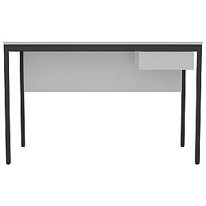 Masa de birou Art Metal Furniture Oslo Grafit/Alb