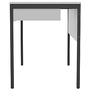 Masa de birou Art Metal Furniture Oslo Grafit/Alb