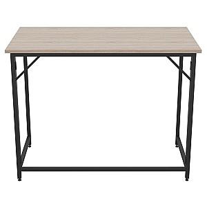 Masa de birou Art Metal Furniture Fold Negru/Sonoma (Bej)