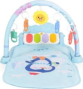 Covoras de joaca copii Moni 368 Penguin Blue