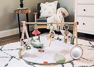 Covoras de joaca copii Tiny Love Boho Chic Luxe Gymin