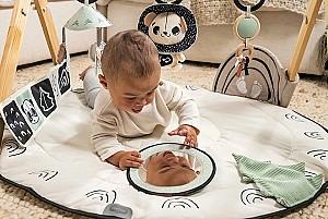 Covoras de joaca copii Tiny Love Black&White Decor