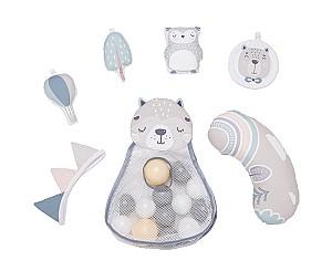 Covoras de joaca copii MoMi PASTEL