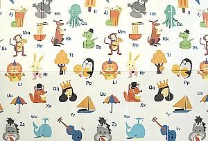 Covoras de joaca copii VLM Sea/Alphabet 150x200 FM-231101