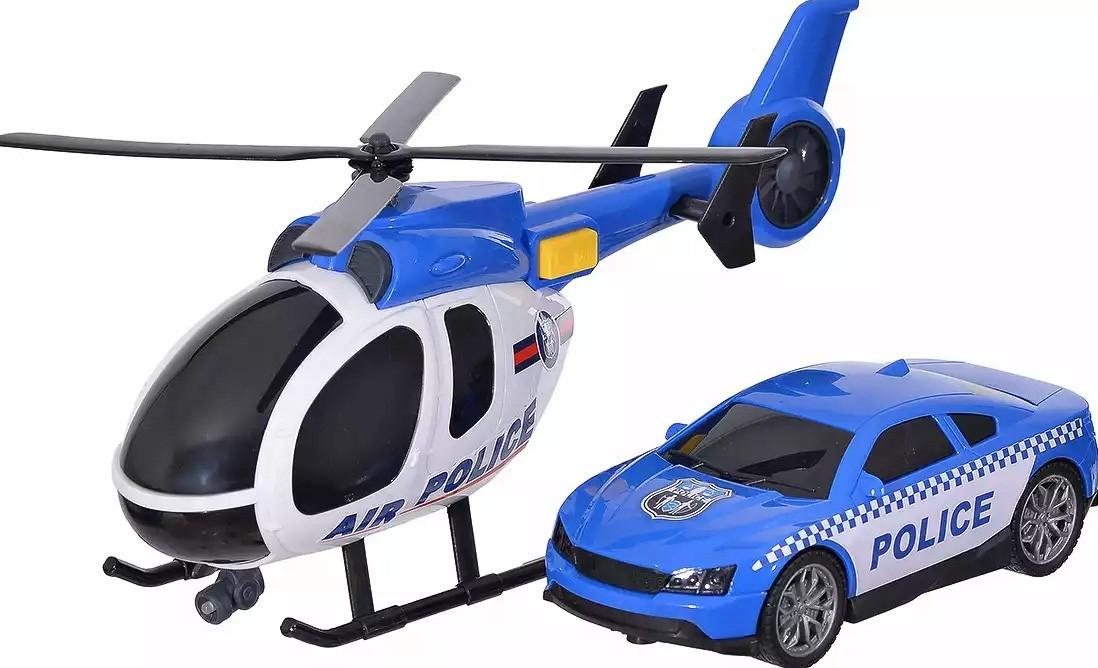 Avion jucarie New World City Police 666-73P