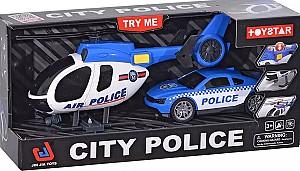 Avion jucarie New World City Police 666-73P