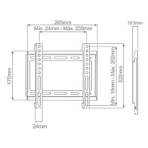 Suport pentru televizor Holmios 55007