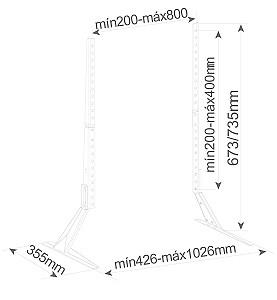 Suport pentru televizor Holmios 60006