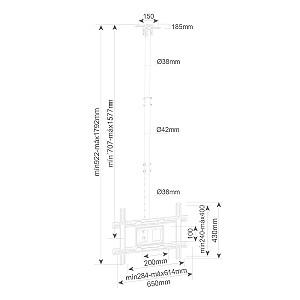 Suport pentru televizor Holmios 55029