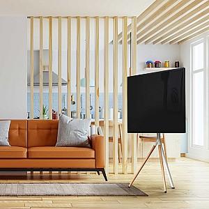 Suport pentru televizor Holmios Floor TV mount Blanco