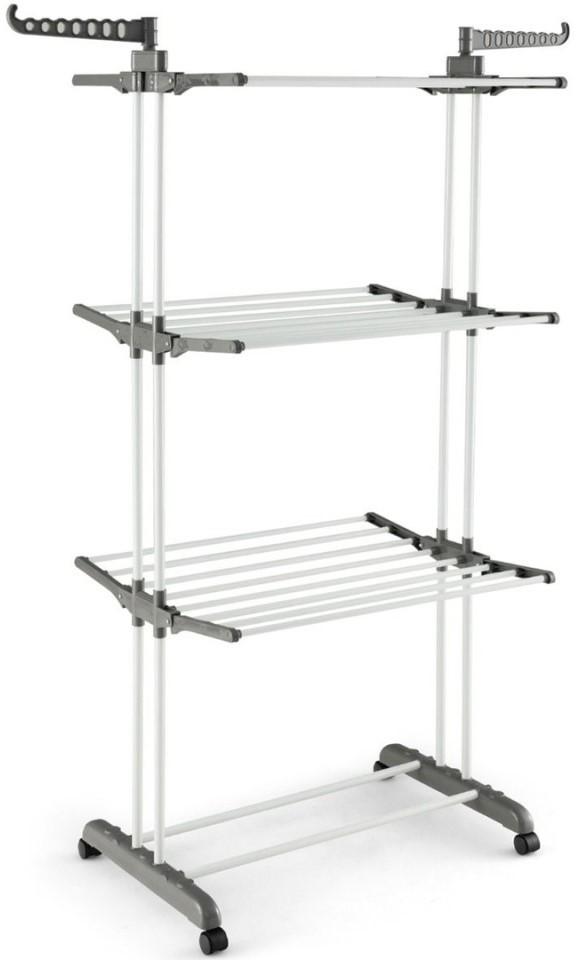 Uscator de rufe Costway JZ10165HS Grey/Silver