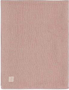 Pled Jollein Cosy Knit Wild Rose/Velvet