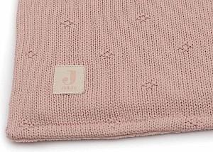 Pled Jollein Cosy Knit Wild Rose/Velvet