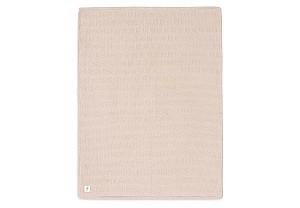 Pled Jollein Grain Knit Wild Rose/Velvet