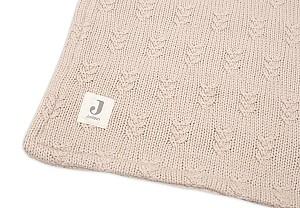 Pled Jollein Grain Knit Wild Rose/Velvet