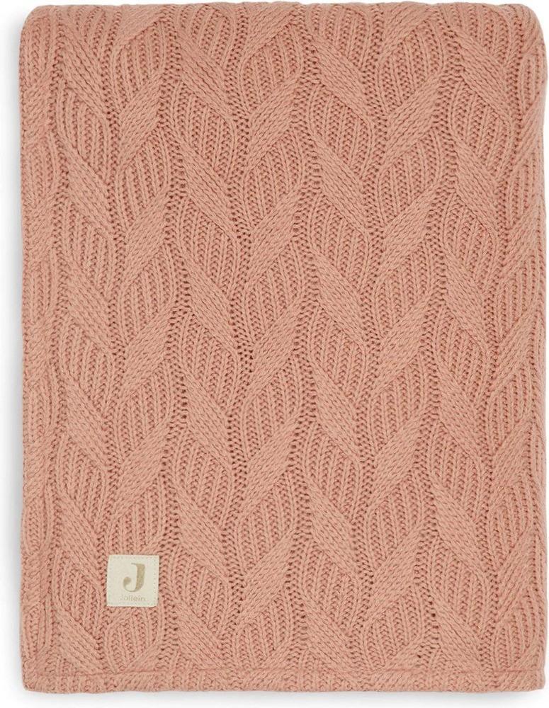 Pled Jollein Spring Knit Rosewood/Coral Fleece