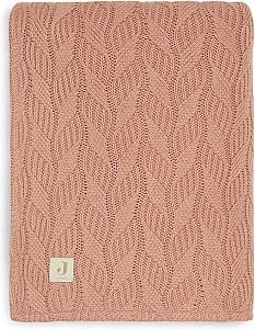 Pled Jollein Spring Knit Rosewood/Coral Fleece