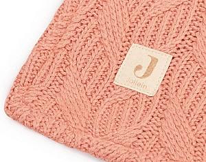 Pled Jollein Spring Knit Rosewood/Coral Fleece