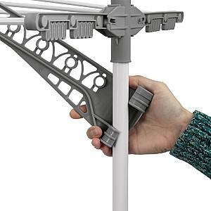 Uscator de rufe Konighoffer 80x55x155cm White